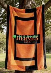 Hermes Throw Blankets